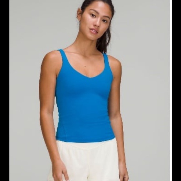 LULU LEMON BLUE ALIGN TOP - Picture 3 of 3